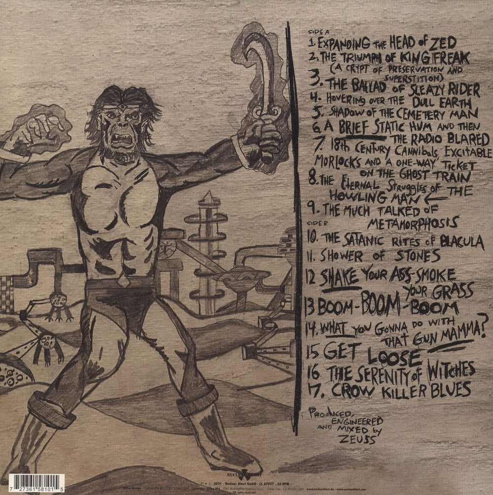 Rob Zombie The Lunar Injection Kool Aid Eclipse Conspiracy German vinyl LP album (LP record)