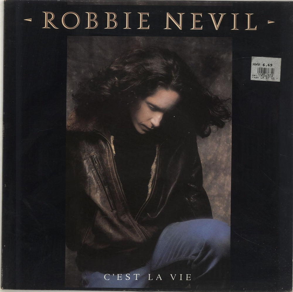 Robbie Nevil C'est La Vie UK vinyl LP album (LP record) MTL1006