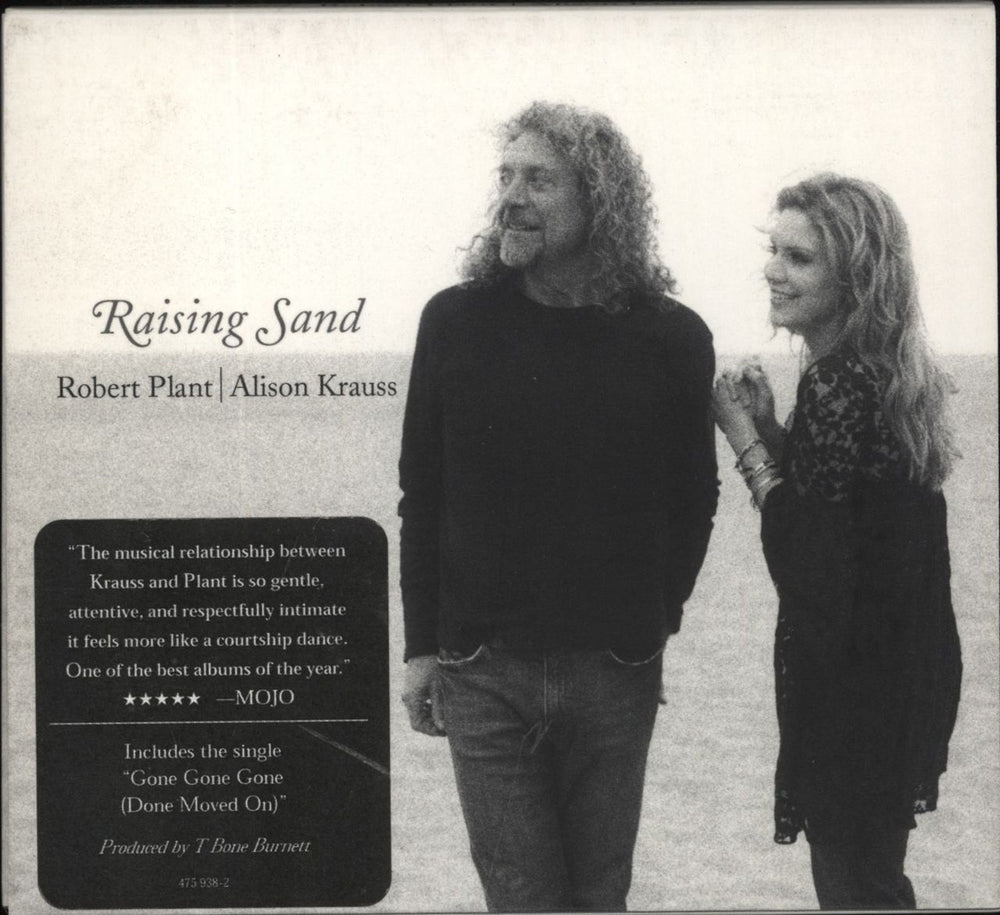 Robert Plant & Alison Krauss Raising Sand UK Promo CD album (CDLP) 4759382