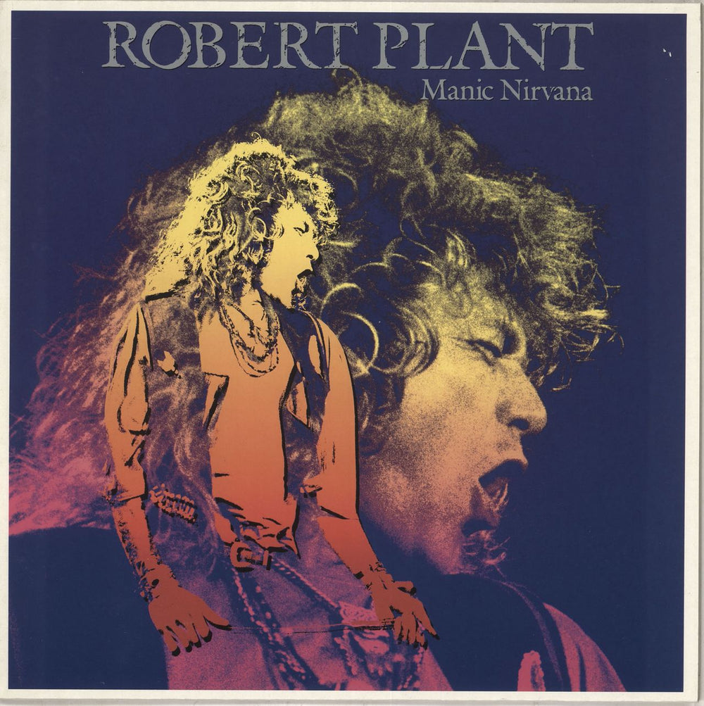 Robert Plant Manic Nirvana UK vinyl LP album (LP record) WX339