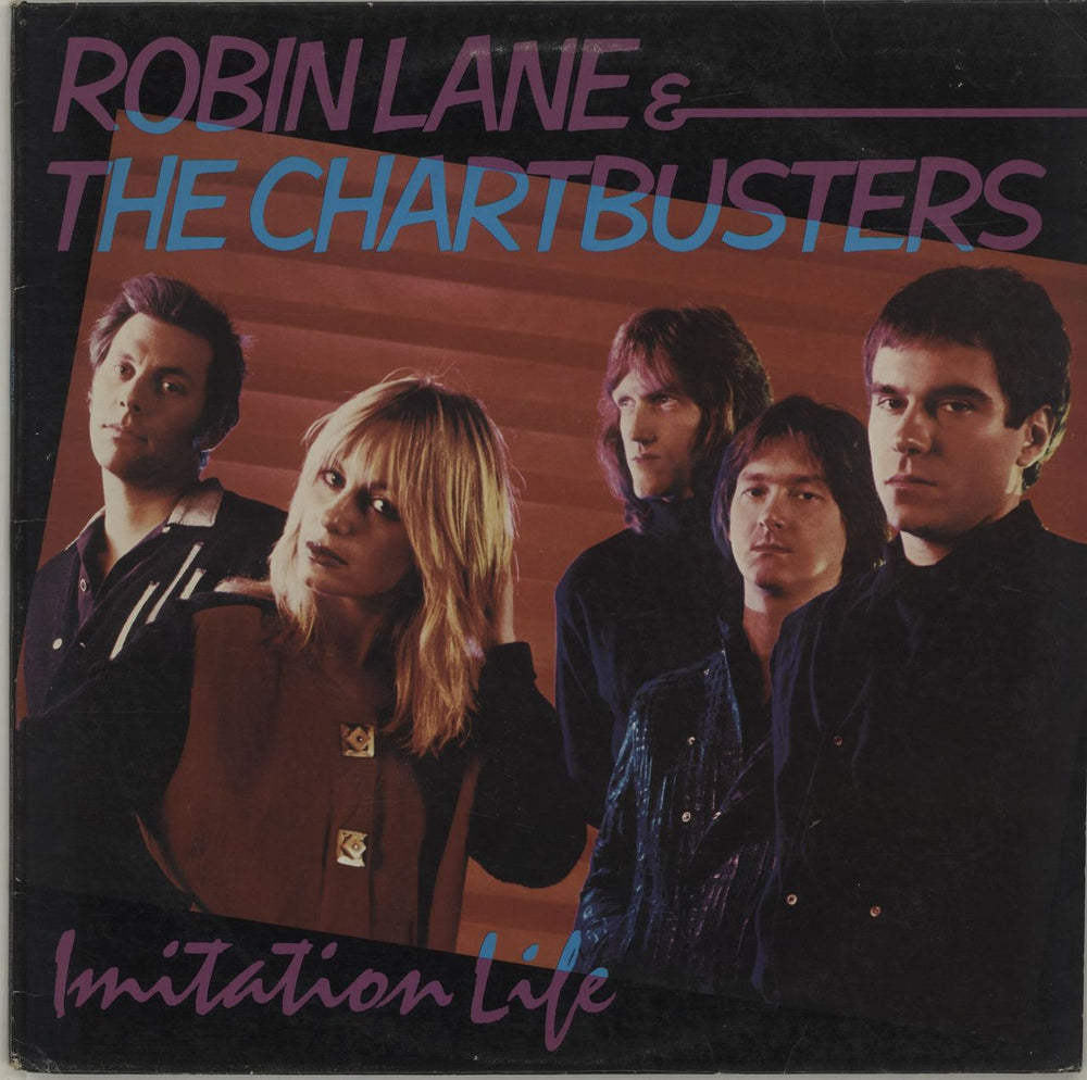 Robin Lane & The Chartbusters Imitation Life UK vinyl LP album (LP record) BSK3537