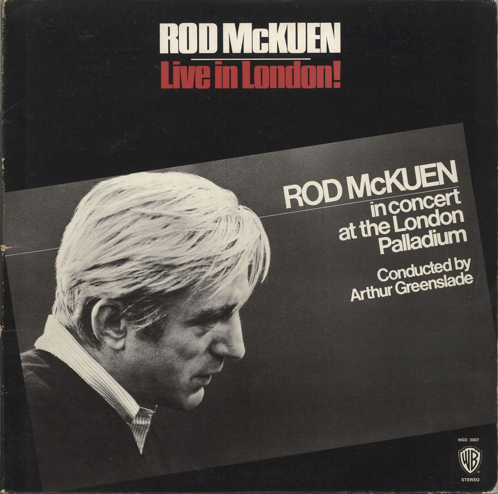 Rod McKuen Rod McKuen Live In London! UK vinyl LP album (LP record) WSD3007