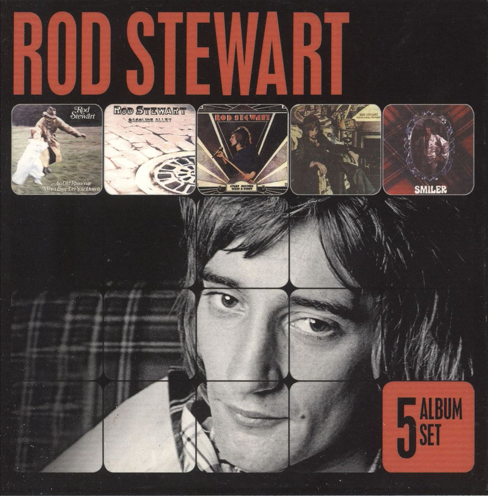 Rod Stewart 5 Album Set Australian 5-CD album set 3780409