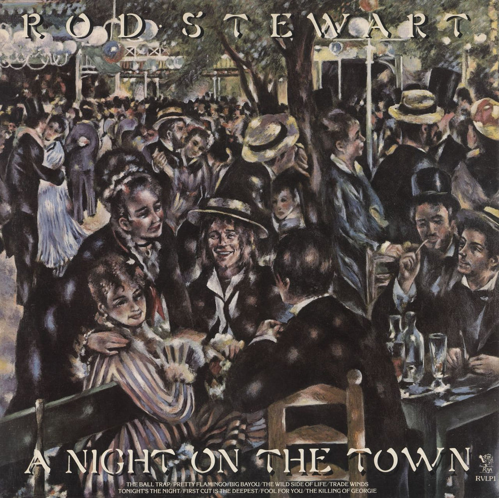 Rod Stewart A Night On The Town UK Vinyl LP — RareVinyl.com