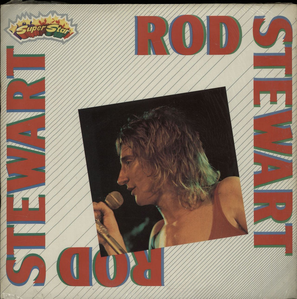 Rod Stewart Super Star Italian vinyl LP album (LP record) SU-1019