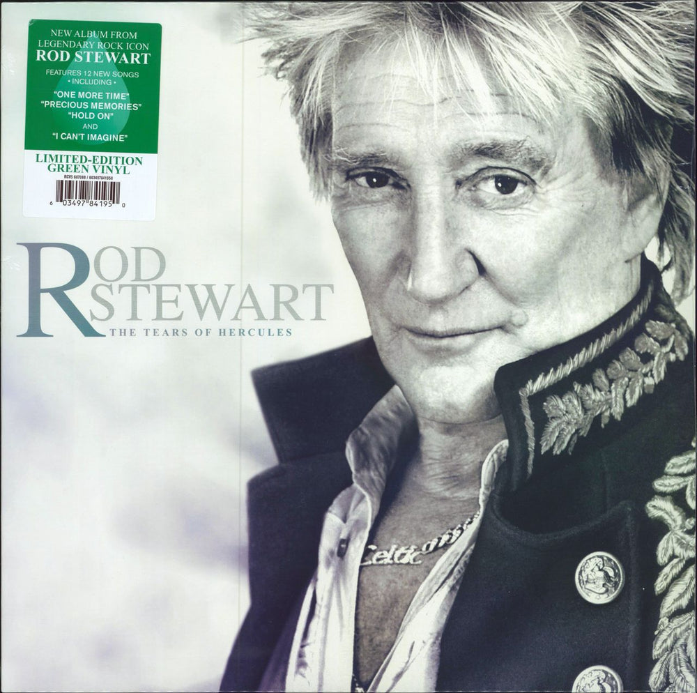 Rod Stewart The Tears Of Hercules - Green Vinyl - Sealed UK vinyl LP album (LP record) RCV5667088