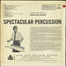 Roger King Mozian Spectacular Percussion UK vinyl LP album (LP record)