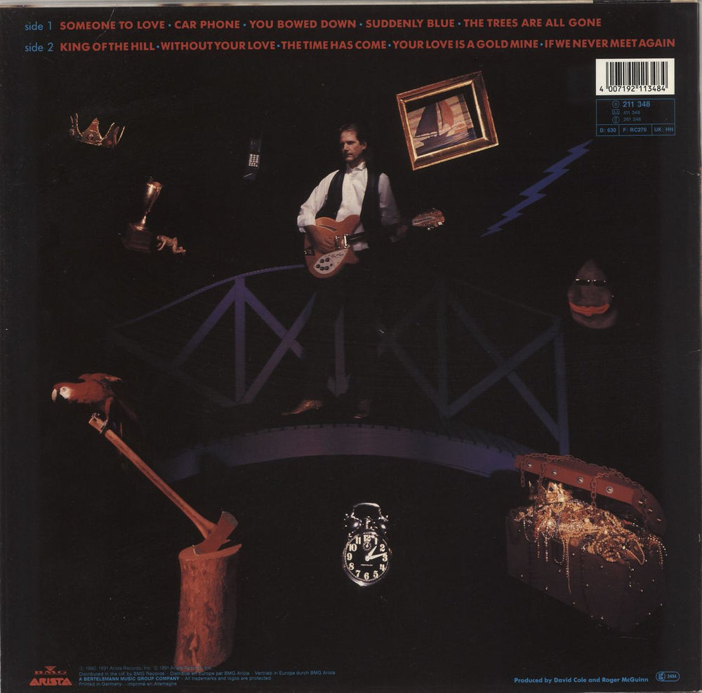 Roger McGuinn Back From Rio - Stickered German vinyl LP album (LP record) 4007192113484