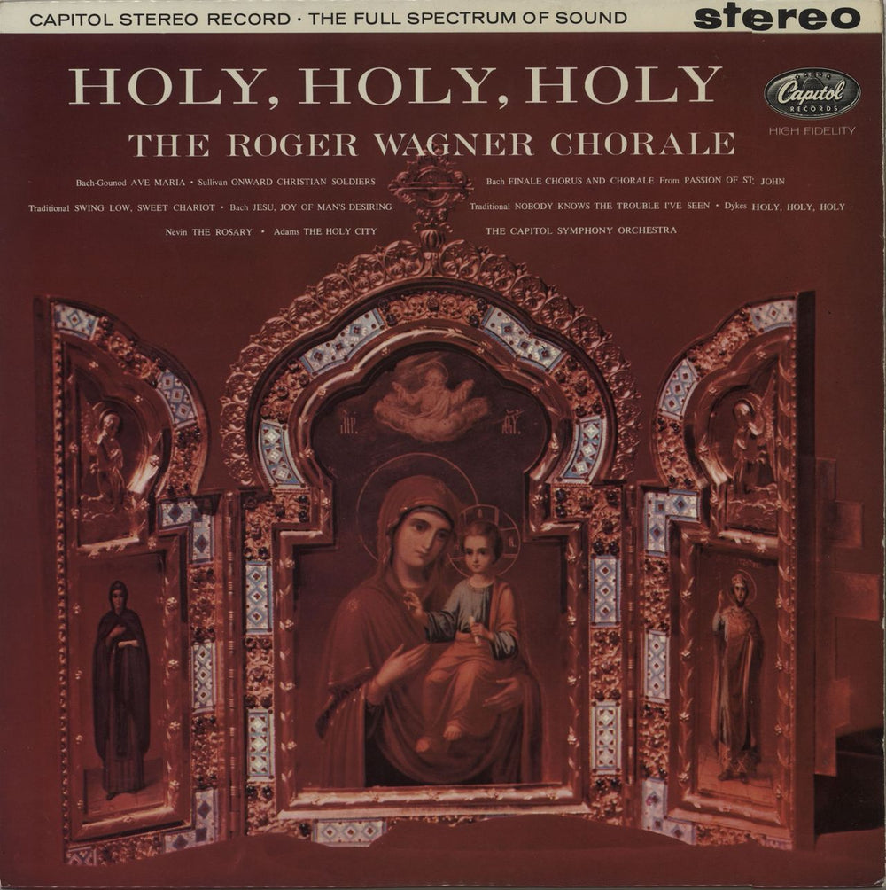 Roger Wagner Holy, Holy, Holy UK vinyl LP album (LP record) SP8498