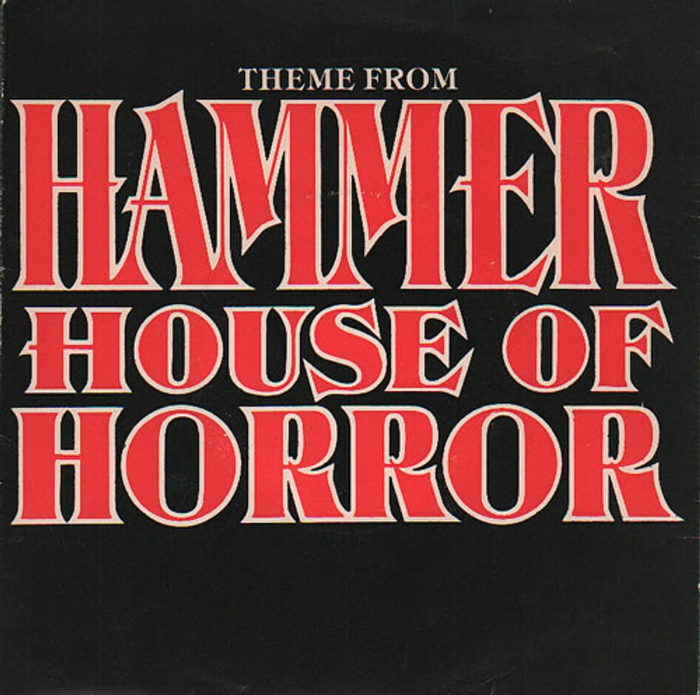 Roger Webb Theme From Hammer House Of Horror + p/s UK 7" vinyl single (7 inch record / 45) CHI104