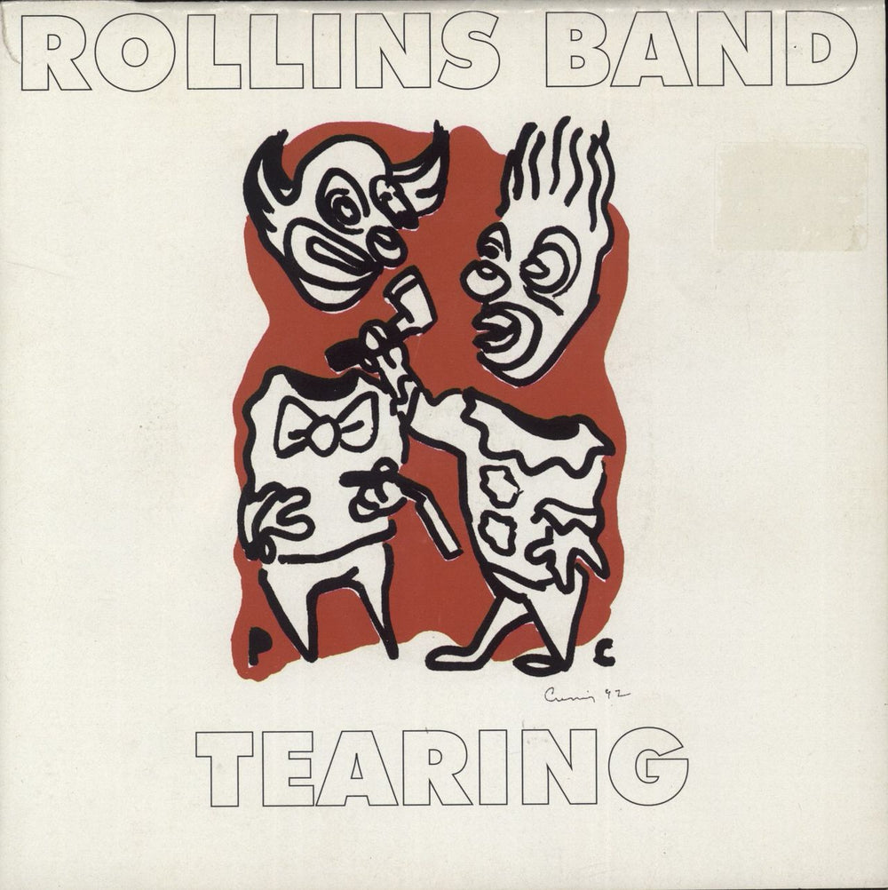 Rollins Band Tearing UK 7" vinyl single (7 inch record / 45) 7278725018-7