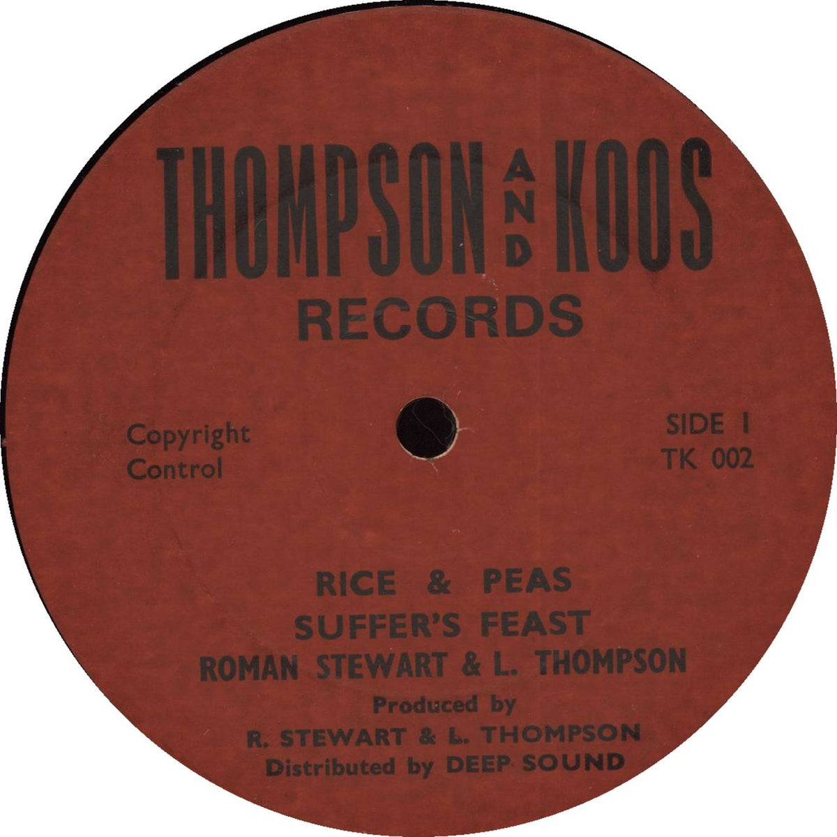 Roman Stewart Rice & Peas UK 12