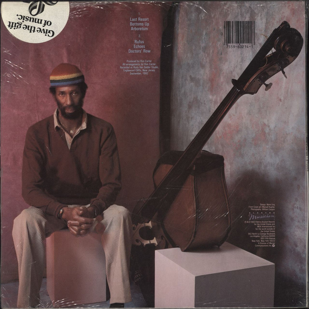 Ron Carter Etudes - shrink US vinyl LP album (LP record)