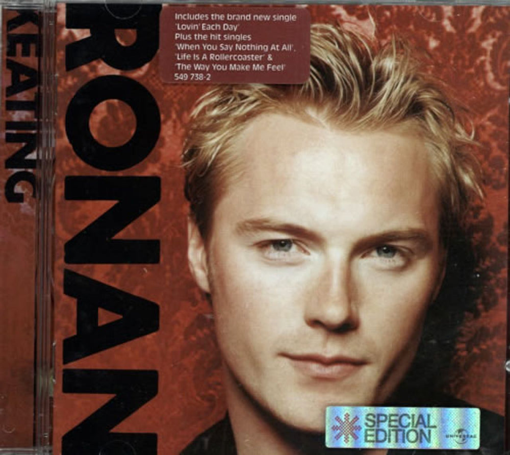 Ronan Keating Ronan UK CD album (CDLP) 5497382