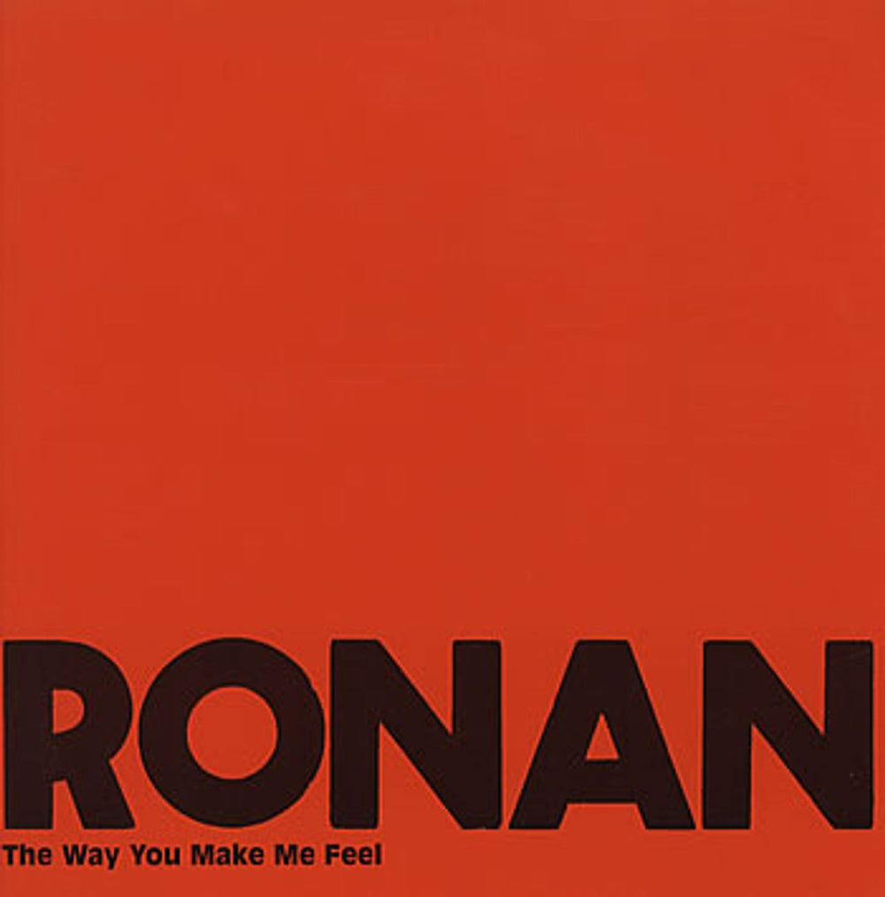 Ronan Keating The Way You Make Me Feel UK Promo 12" vinyl single (12 inch record / Maxi-single) RONAN5