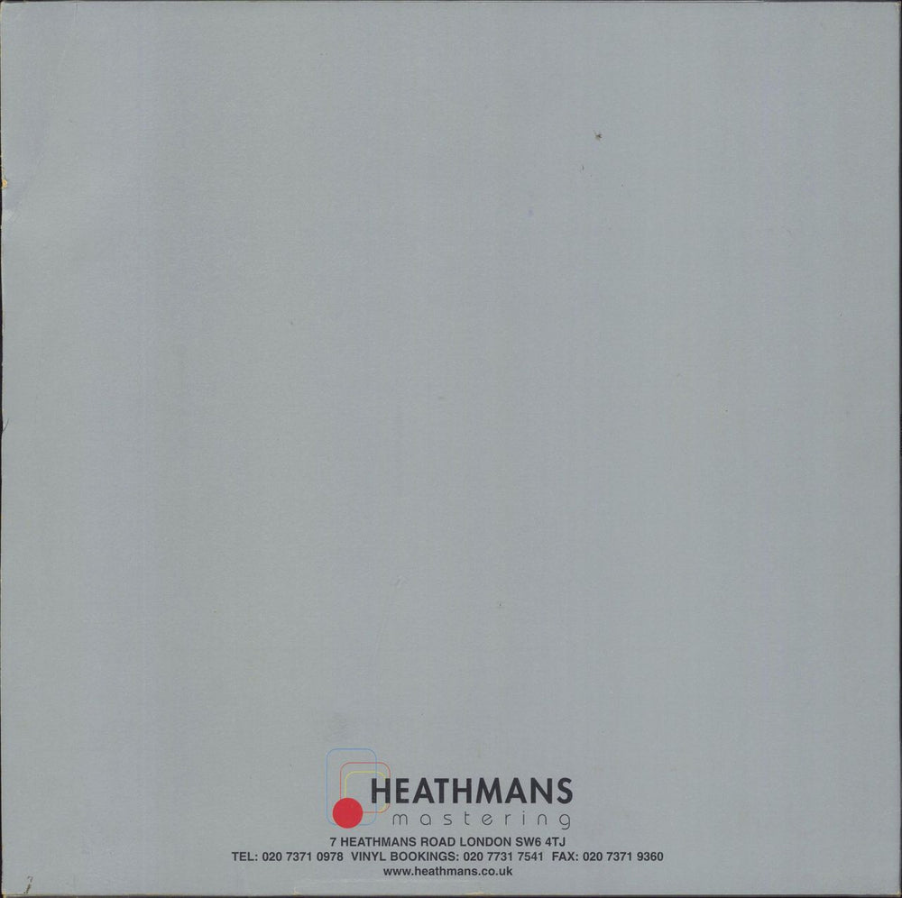 Roni Size Reprazent Dirty Beatz UK acetate