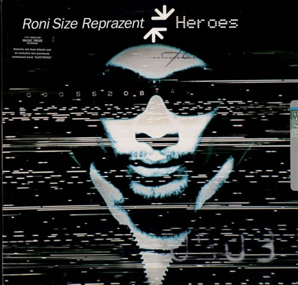 Roni Size Reprazent Heroes UK 12" vinyl single (12 inch record / Maxi-single) TLX25