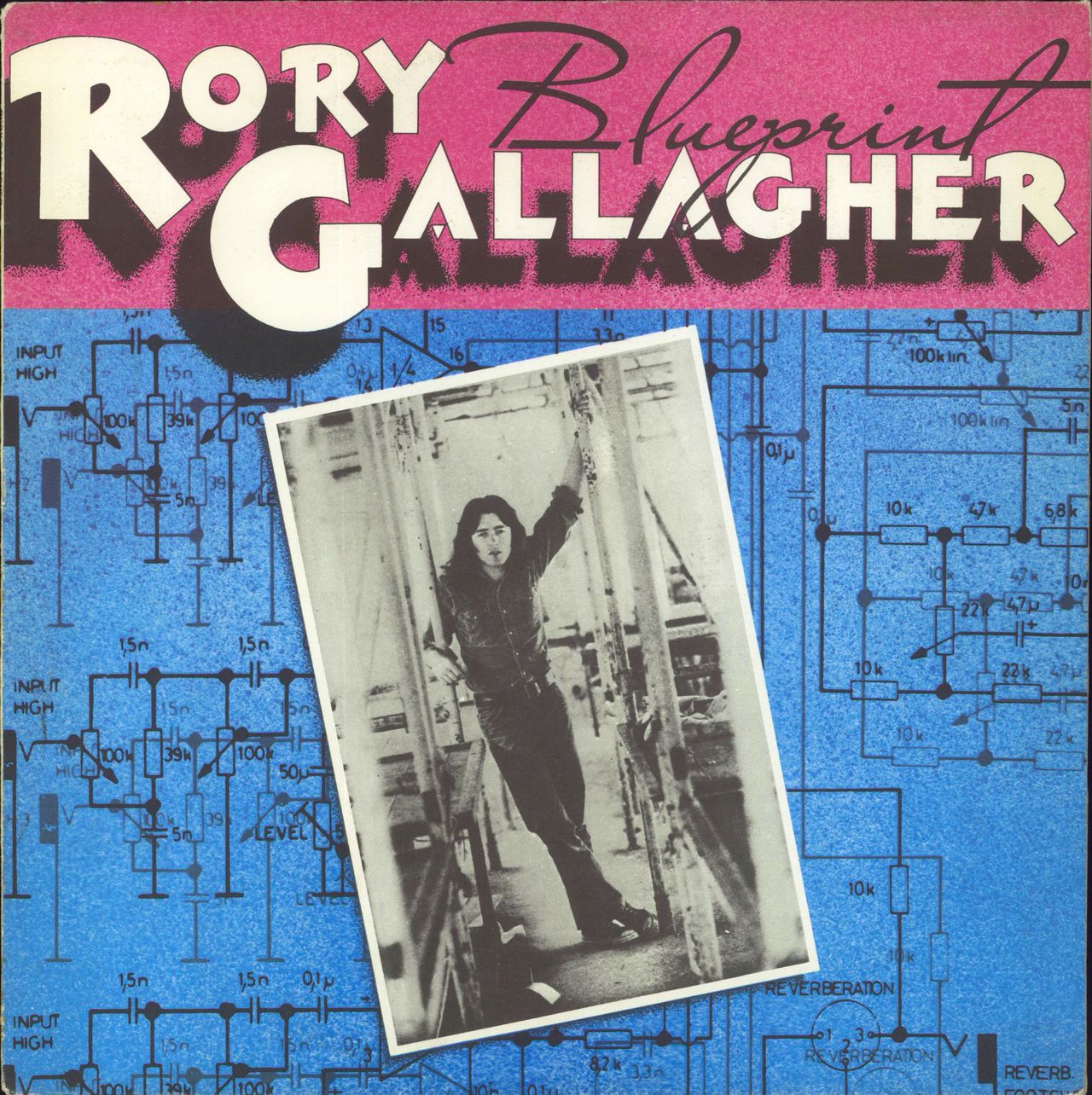 Rory Gallagher Blueprint UK Vinyl LP — RareVinyl.com