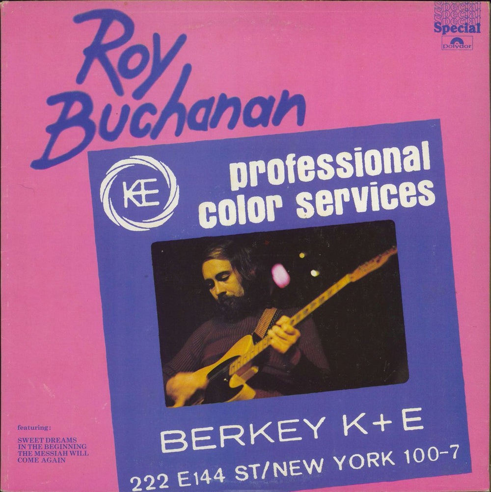 Roy Buchanan Roy Buchanan UK vinyl LP album (LP record) 2482275