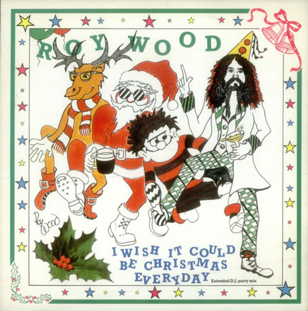 Roy Wood I Wish It Could Be Christmas Everyday UK 12" vinyl single (12 inch record / Maxi-single) 12HAR5173