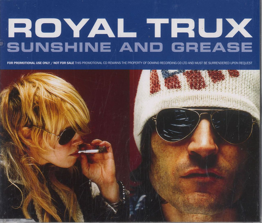 Royal Trux Sunshine And Clouds UK Promo CD single (CD5 / 5") RUG113CDP