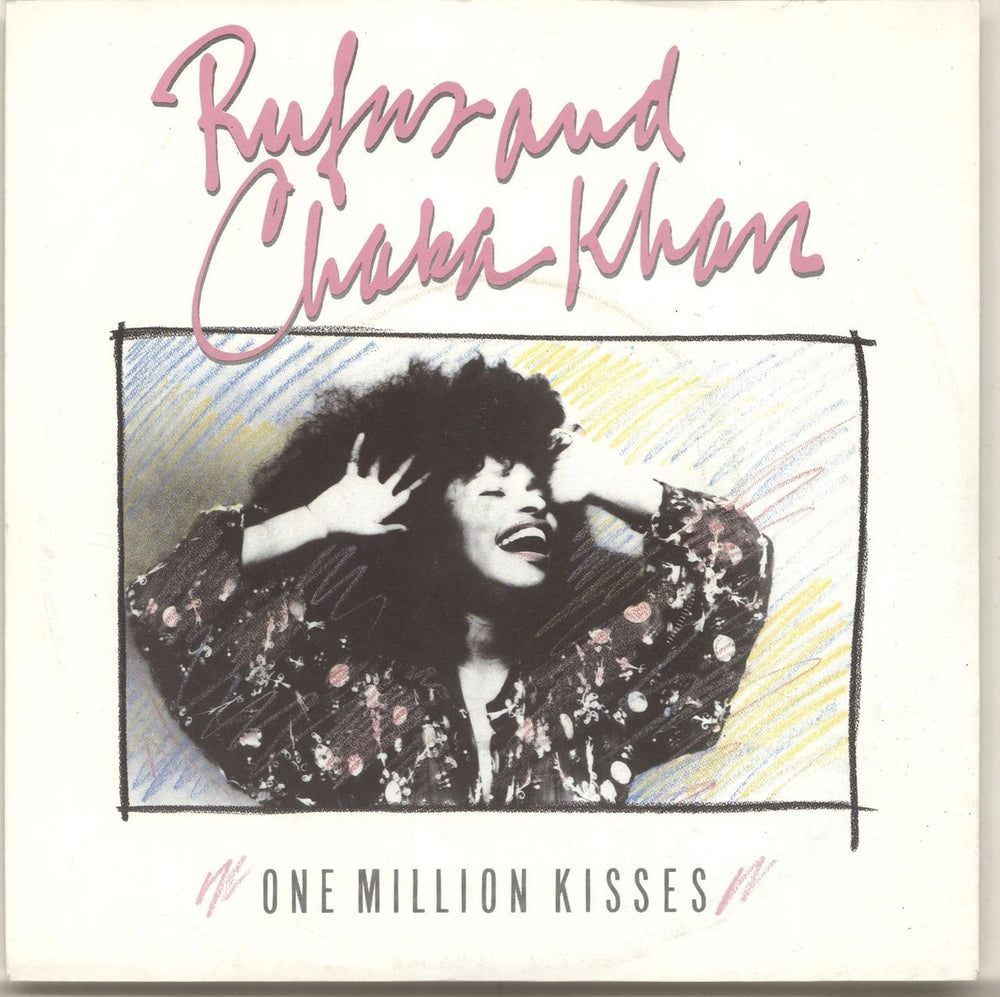 Rufus & Chaka Khan One Million Kisses UK 7" vinyl single (7 inch record / 45) W9244