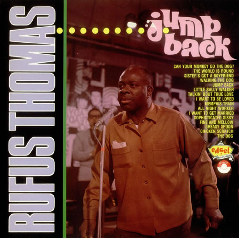 Rufus Thomas Jump Back UK vinyl LP album (LP record) ED134