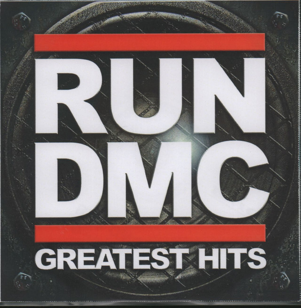 Run DMC Greatest Hits UK Promo CD-R acetate CD-R