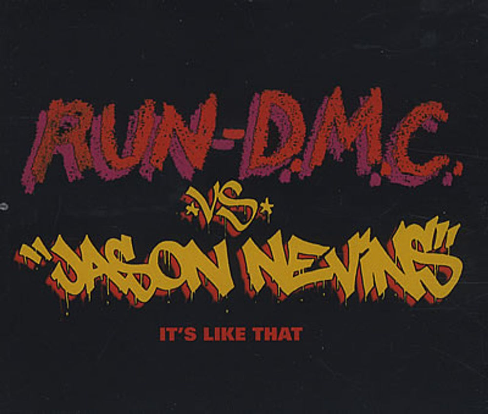 Run DMC It's Like That UK CD single (CD5 / 5") SM-9065-2