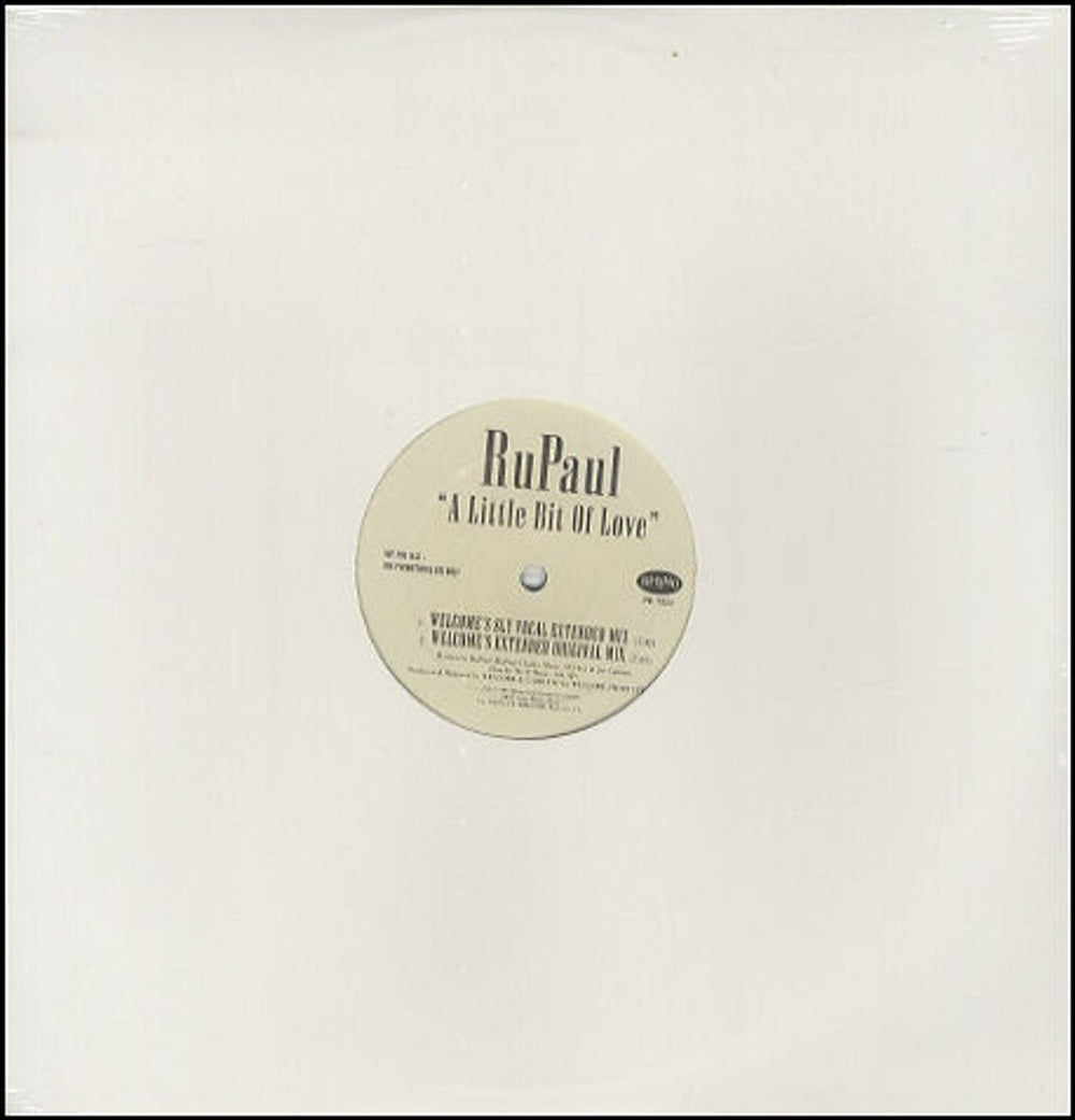 RuPaul A Little Bit Of Love US Promo 12" vinyl single (12 inch record / Maxi-single) PR7221