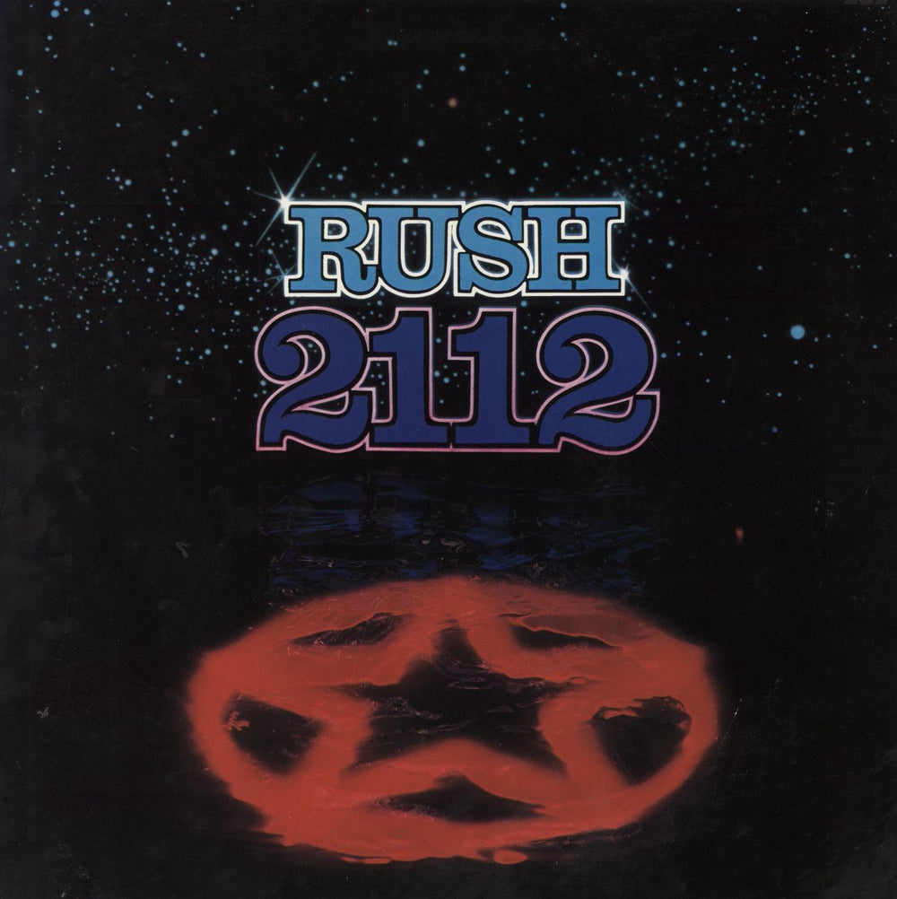 Rush 2112 (Twenty One Twelve) Japanese vinyl LP album (LP record) 25.3P-267