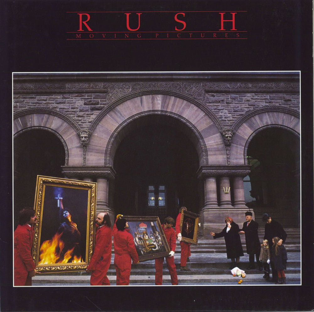 Rush Moving Pictures - 180 gram vinyl UK vinyl LP album (LP record) 00602547118080