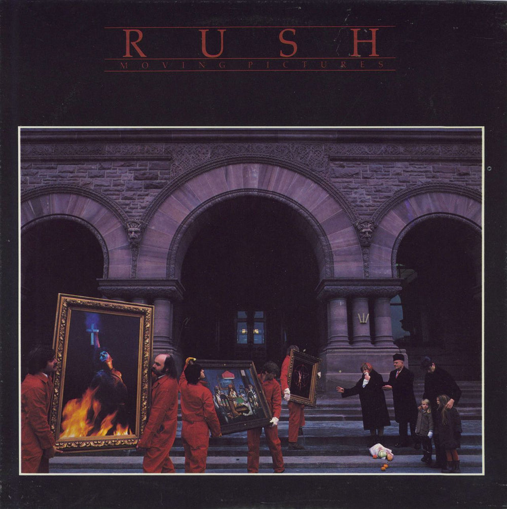 Rush Moving Pictures US vinyl LP album (LP record) SRM-1-4013