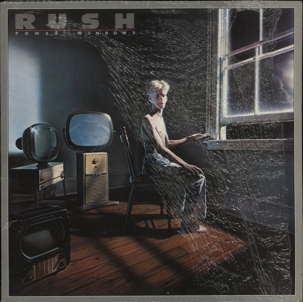 Rush Power Windows - Shrink UK vinyl LP album (LP record) VERH31