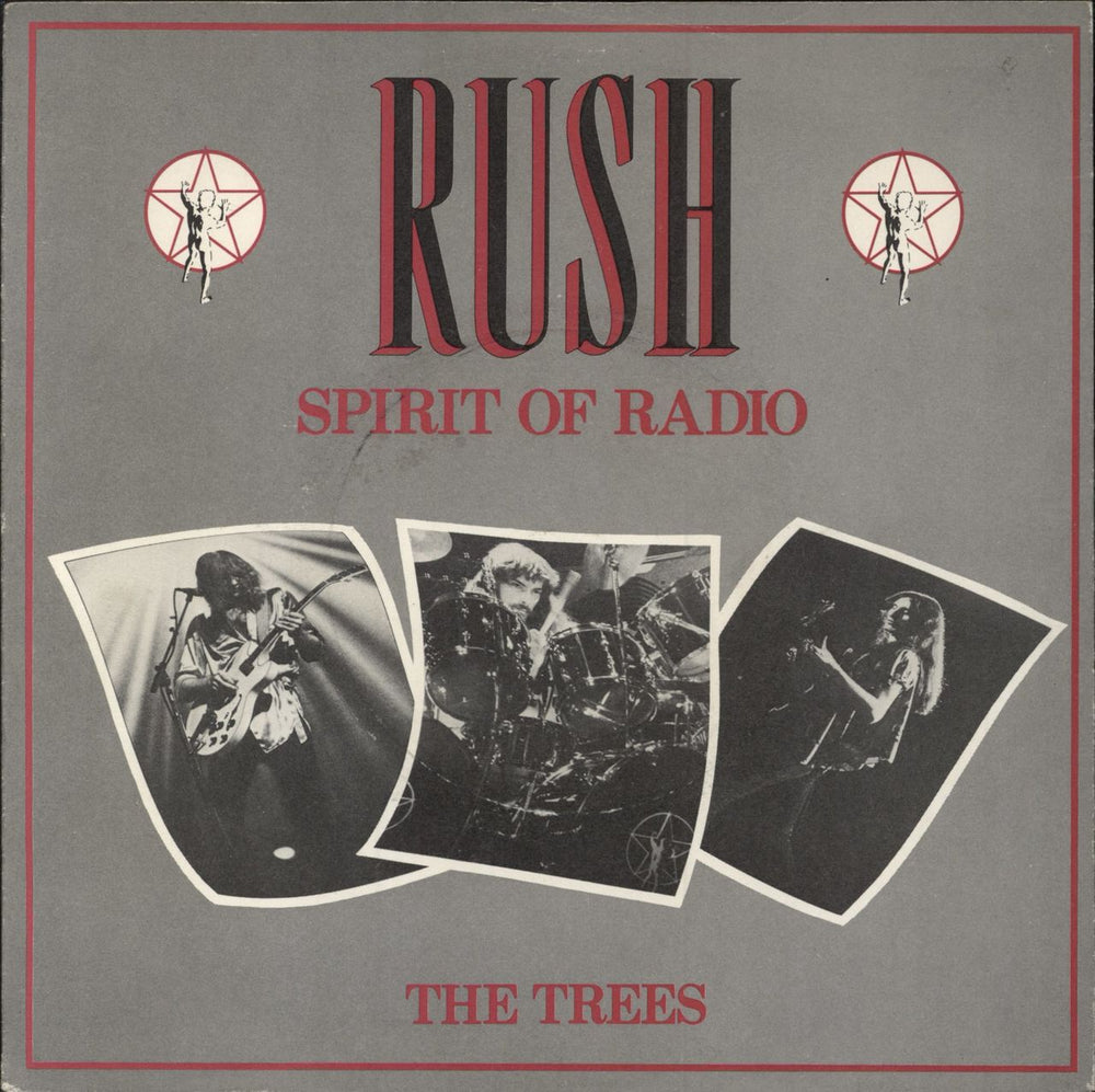 Rush The Spirit Of Radio - P/S UK 7" vinyl single (7 inch record / 45) RADIO7