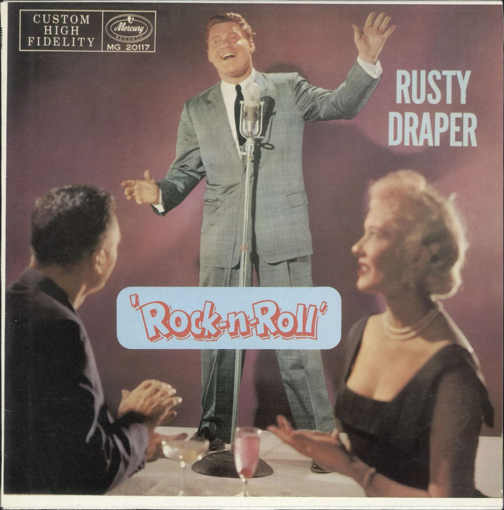 Rusty Draper Rock-n-Roll US Promo vinyl LP album (LP record) MG-20117