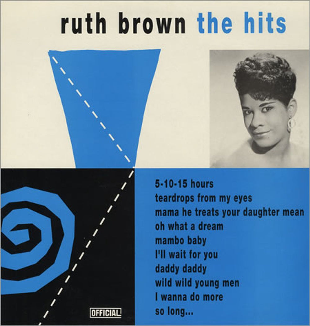 Ruth Brown The Hits Danish vinyl LP album (LP record) 6053