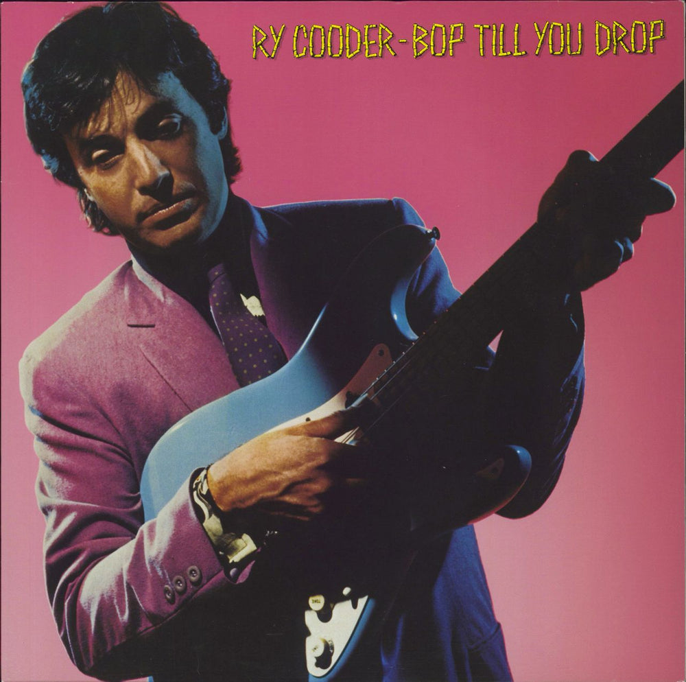 Ry Cooder Bop Till You Drop - 180gm US vinyl LP album (LP record) 8122796667