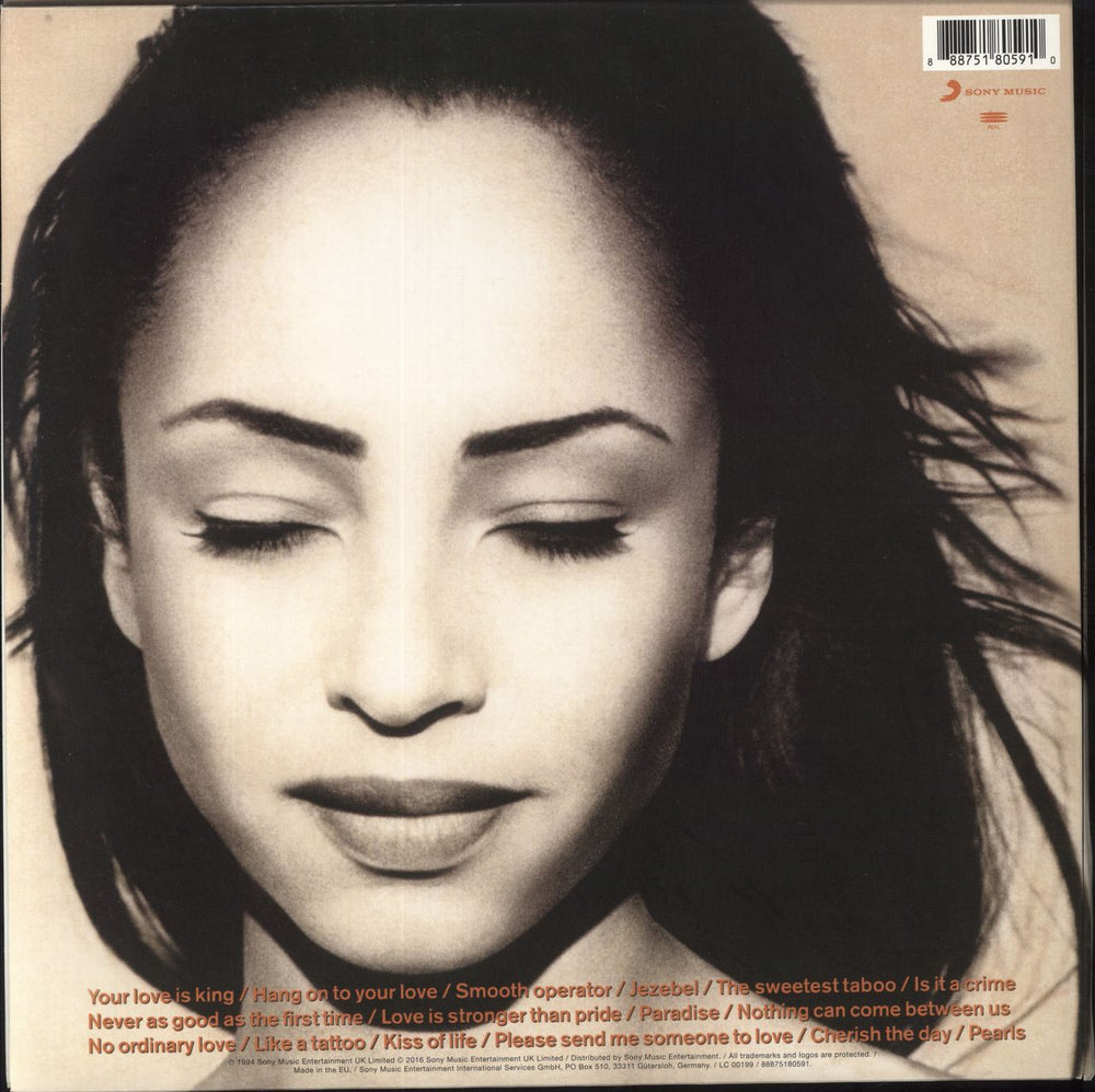 Sade The Best Of Sade - 180gram Vinyl - Half-speed Remastered UK 2-LP vinyl record set (Double LP Album) 888751805910