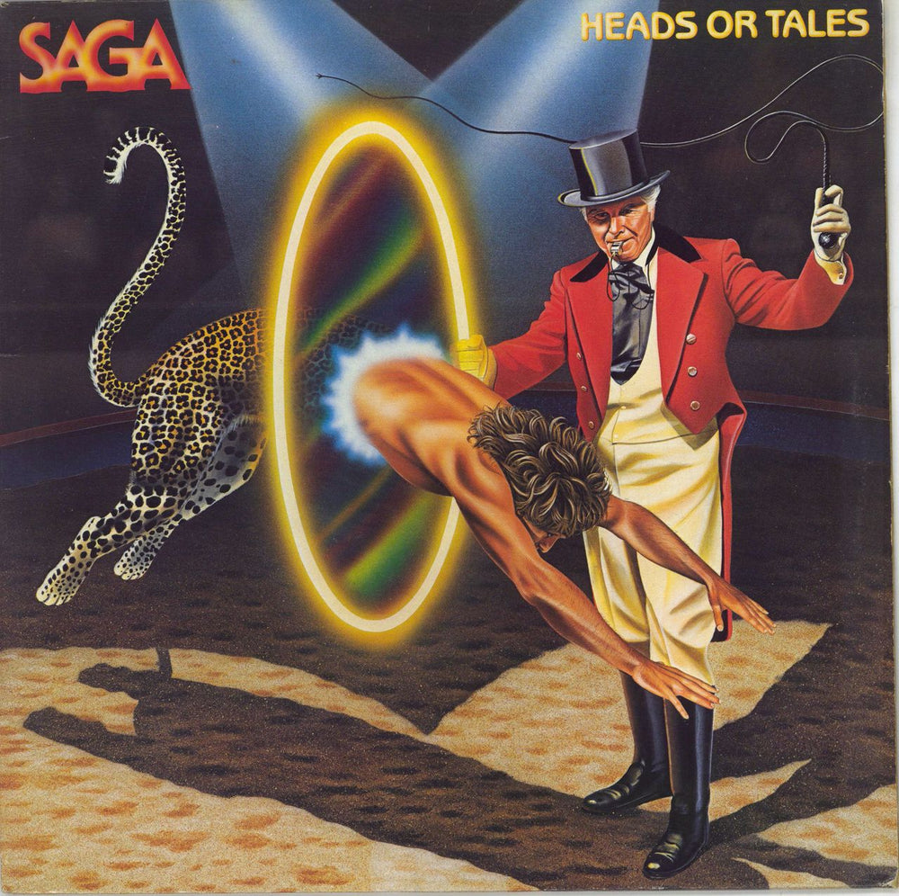 Saga Heads Or Tales + Bonus 7" UK vinyl LP album (LP record) PRT25710