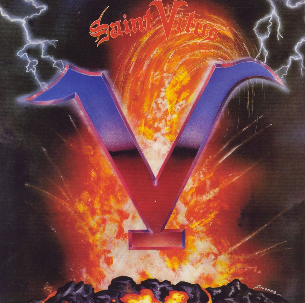 Saint Vitus V US vinyl LP album (LP record) 001