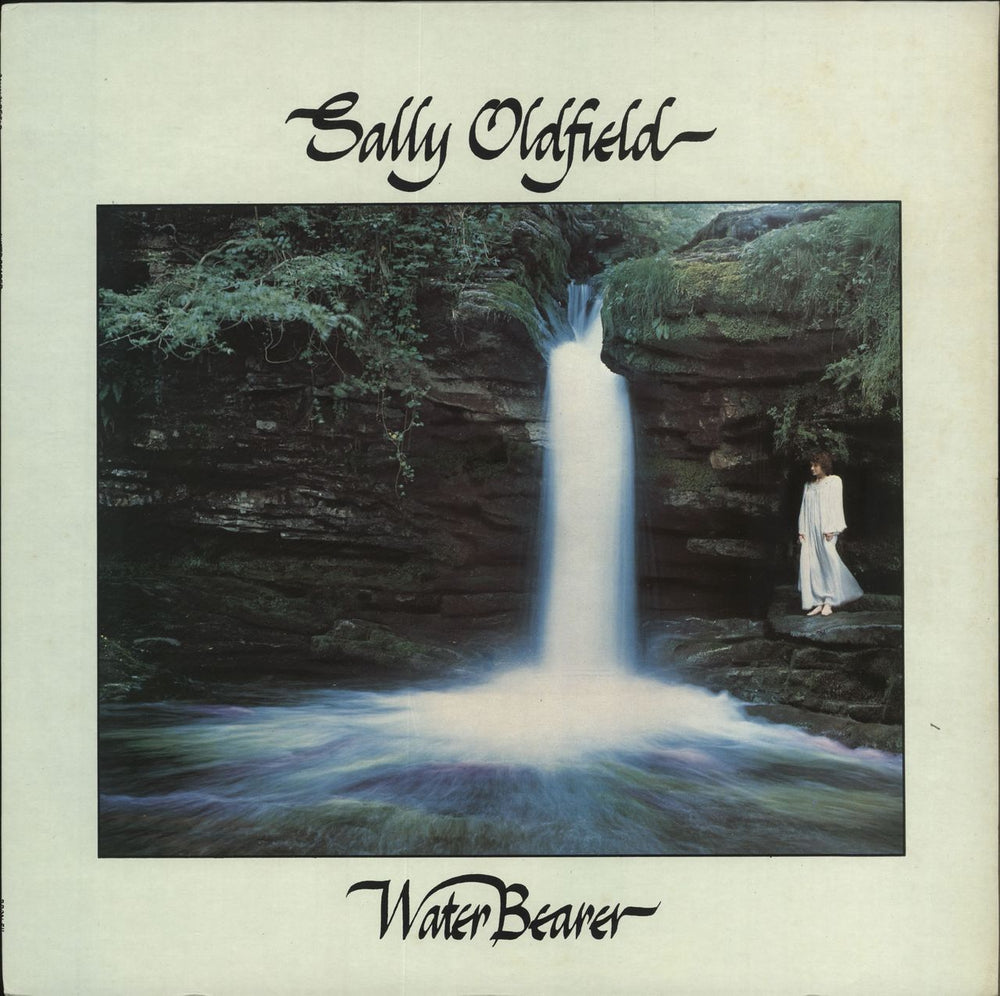 Sally Oldfield Water Bearer + Insert UK vinyl LP album (LP record) BRON511