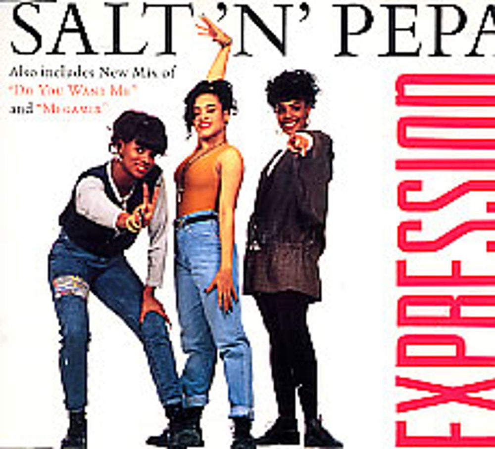 Salt N Pepa Expression UK CD single (CD5 / 5") FCD182