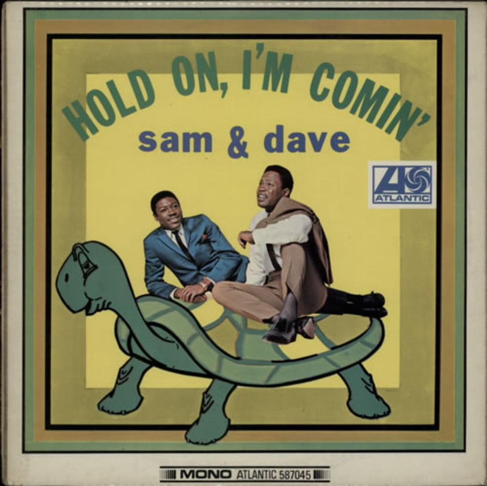 Sam & Dave Hold On, I'm Comin' UK vinyl LP album (LP record) 587045