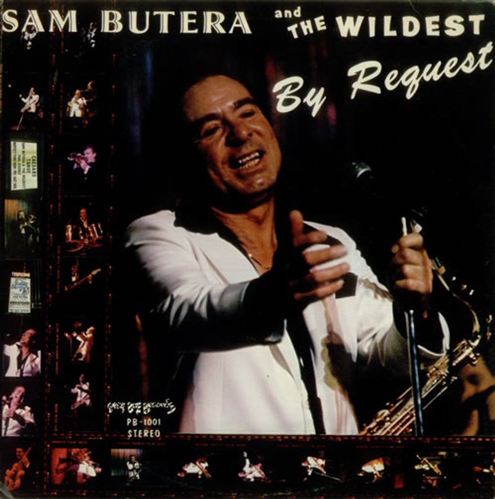 Sam Butera By Request - Autographed US vinyl LP album (LP record) PB1001