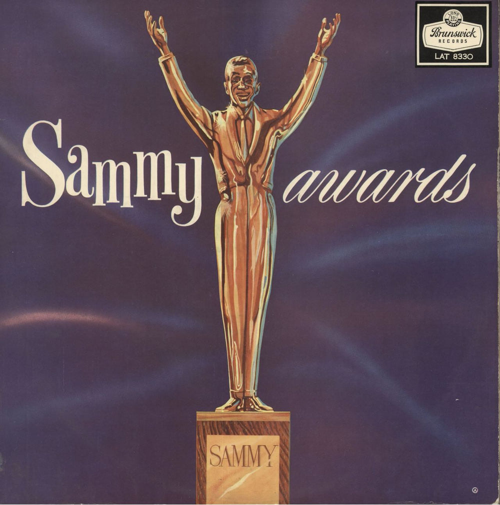 Sammy Davis Jr Sammy Awards UK vinyl LP album (LP record) LAT8330