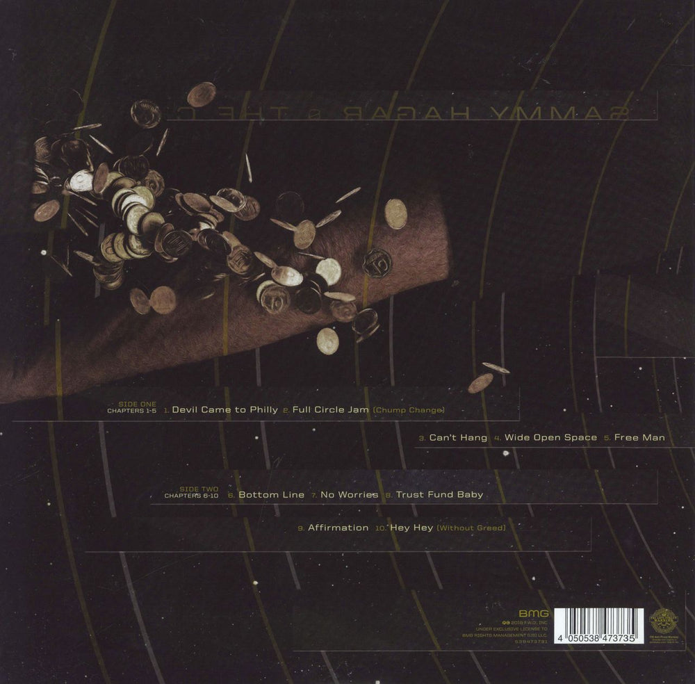 Sammy Hagar Space Between US vinyl LP album (LP record) 4050538473735