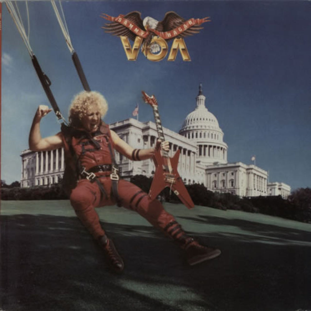 Sammy Hagar VOA UK vinyl LP album (LP record) GEF26054