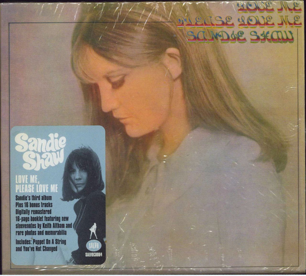 Sandie Shaw Love Me, Please Love Me: Collector's Edition - Sealed UK CD album (CDLP) SALVOCD64