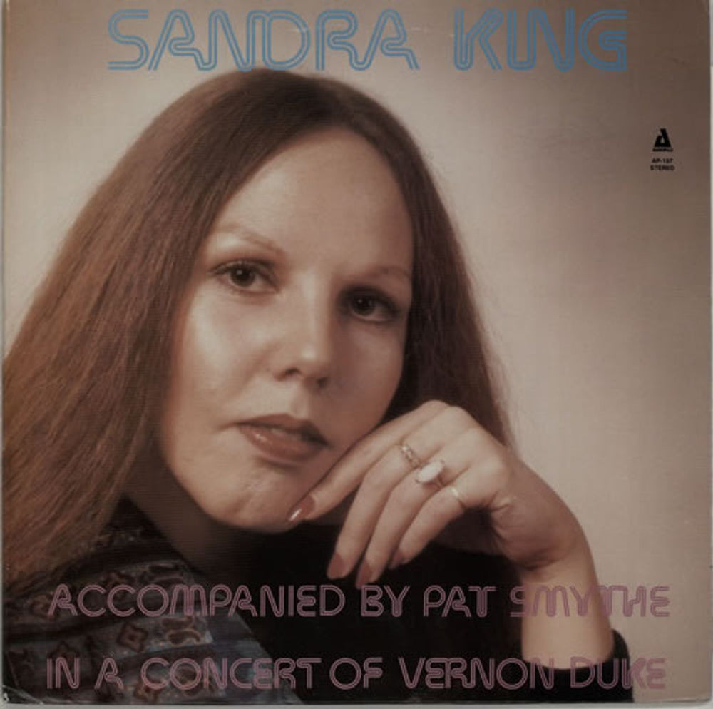 Sandra King In A Concert Of Vernon Duke US vinyl LP album (LP record) AP-197